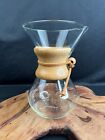VTG Chemex Germany Hand Blown Glass Pour Over Coffee Pot Carafe Brewer Maker MCM