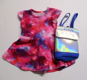 Muñeca American Girl GOTY 2018 Luciana Meet VESTIDO a traje y accesorio de mochila - Imagen 1 de 3