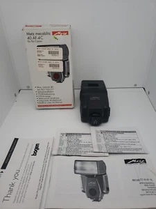 METZ MECABLITZ 40AF-4C FLASH FOR CANON EOS CAMERAS - CLEAN - IN BOX - Picture 1 of 2