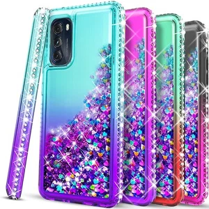 Coque pour Moto G 5G 2022 Coque Téléphone Paillettes Diamant + Verre Trempé Protecteur - Photo 1 sur 31