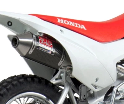 Yoshimura Honda CRF110F 2013-2018 RS-2 Stainless Full Exhaust w/ Carbon Muffler - Imagem 1 de 4
