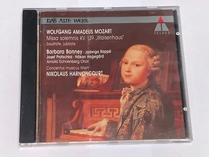 W.A. MOZART : MISSA SOLEMNIS - EXSULATATE , JUBILATE CONCENTUS (CD , 1990) - Picture 1 of 4