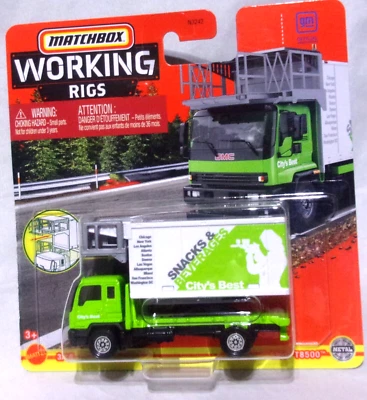 KKar Matchbox - Plataformas de trabajo 2021/22 - #2/16 GMC T8500 - Verde y blanco Foto 1 de 4