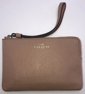 Coach wristlet pink card slots on inside small purse wallet - Picture 1 of 12