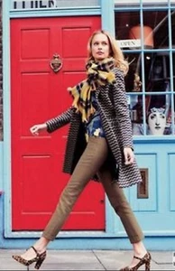 BODEN grau hellbraun TWEED FISCHGRÄT WOLLE OXFORD schwarz Samt HOSE HOSE US 6 8 T - Bild 1 von 97