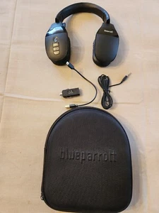 Casque sans fil Bluetooth BlueParrott S450-XT avec étui et accessoires - Noir - Photo 1 sur 5