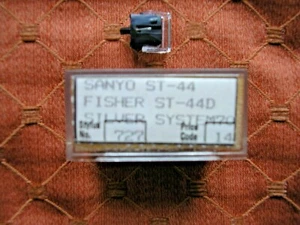 FISHER ST44D SANYO ST44 SILVER SYSTEM 70 STYLUS NEW OLD STOCK CASED MINT - Picture 1 of 2