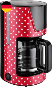 Kalorik TKG CM 1045.1 RWD Filterkaffeemaschine Mit 1,5 L Glaskanne, 900 W, Rot/W - Bild 1 von 12