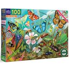 eeBoo: Love of Bugs - 100 Piece Puzzle - 24 x 16 Kids Jigsaw, Glossy (US IMPORT)