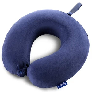 Travel Pillow Memory Foam - Head Neck Support Airplane Pillow for Traveling, ... - Picture 1 of 6