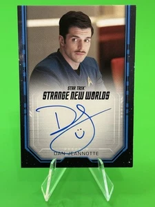 Star Trek Strange New Worlds S2 Dan Jeannotte as Sam Kirk Bordered Auto!!! - Picture 1 of 16