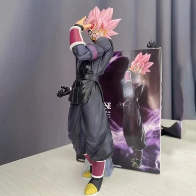 25cm Super Dragon Ball Heroes Zamasu Black Goku PVC Figure GK Anime Model - Image 1 of 4