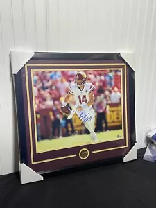 Sam Howell signiert und gerahmt 16x20 Foto Washington Commanders Beckett - Bild 1 von 3