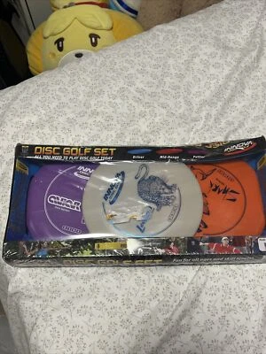 Innova Disc Golf Starter Set 3 Driver Mid-Range Putter New Sealed Flying  - Image 1 of 4