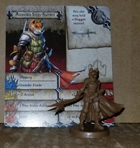 Zombicide White Death ALGHARA STEEL-SWORN Survivor Stretch Goal Promo - Picture 1 of 1