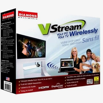 Diamond Multimedia V Stream Full HD 1080P INALÁMBRICO VStream de PC a TV Foto 1 de 3