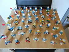 57 Schlümpfe aus Sammlungsauflösung *Smurfs*Pitufo*Schtroumpfs*Puffi*Estrumpf*