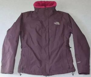 The North Face HyVent Kunstfell gefütterte Winterjacke Skimantel Damen Medium lila - Bild 1 von 24