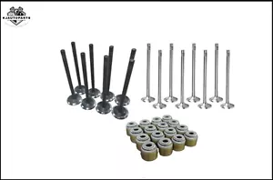 New Nissan Qashqai 1.2L DiG-T HRA2DDT Engine Valves & Stem Seals Set 2014-2020 - Picture 1 of 4