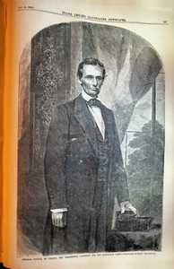 Frank Leslie's Illustrated Newspaper October 20 1860 Abraham Lincoln Brady