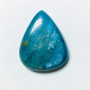 Apatite Stone Natural Neon Blue Apatite Cabochon Loose Gemstone 43 Cts. ME-11426 - Picture 1 of 6