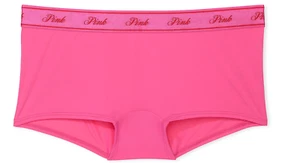 Victoria's Secret ROSA Shortie BoyShort Coqueto Sedoso Micro Rosa XSSMLXL XXL - Imagen 1 de 3