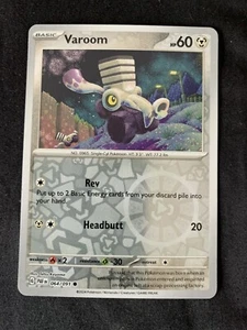 Pokemon TCG - Paldean Fates - Varoom - 064/091 - Reverse Holo - Picture 1 of 1