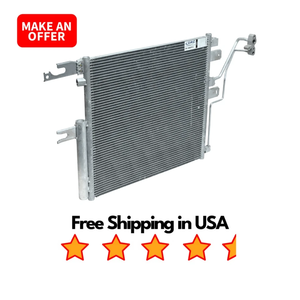 Condenser AC Fits DODGE RAM 2500, RAM 3500 2011-2016 - Image 1 of 1