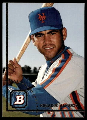 1994 Bowman #156 Edgardo Alfonzo RC New York Mets NR-MINT - Image 1 of 2