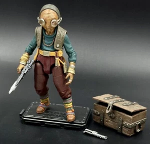 2017 Star Wars MAZ KANATA 100% Complete 6” Black Series #49 Force Awakens - Picture 1 of 2