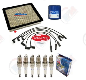DELPHI ACDELCO Tune Up Kit w/ DENSO PLATINUM for 2008-2013 Chevrolet GMC 1500 V6 - Picture 1 of 1