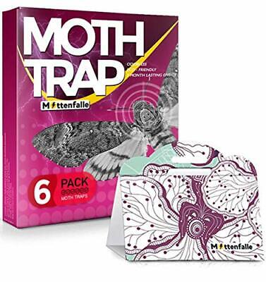 Mottenfalle Clothes Moth Traps 6-Pack - Prime Safe Non-Toxic Eco-Friendly Mot... • 18.54$