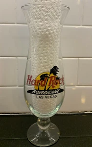 Vintage Hard Rock Hotel Casino Las Vegas Hurricane cocktail souvenir glass - Picture 1 of 4