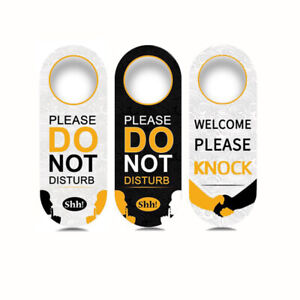 Please Do Not Disturb Door Sign Hotel Bulletin Board Pendant Label Door Tags Le