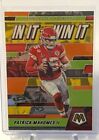2021 Panini Mosaic Partick Mahomes Silver Prizm #Win2 In It To Win It