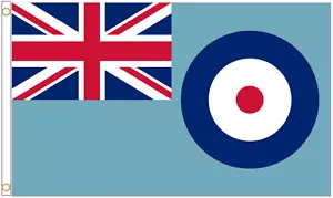 Royal Air Force RAF Ensign Polyester Flag - Choice of Sizes - Picture 1 of 3