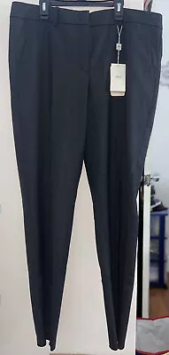 Armani Collezioni Women’s Black Gray Dress Work Pants Slacks Size 14 $495 NWT - Image 1 of 4