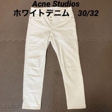 Men Size M Acne Studios White Denim 30/32 Original Limited Vintage Pants JPN
