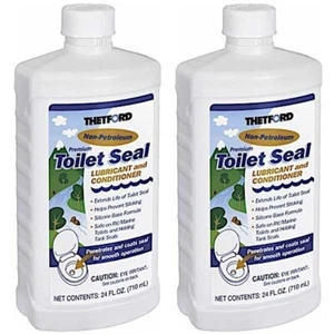 Thetford 36663, Lubricante y acondicionador premium para sello de inodoro, 20 OZ, paquete de 2 - Imagen 1 de 1