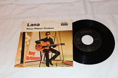 Roy Orbison German Import 45 & Picture Sleeve-LANA/HOUSE WITHOUT WINDOWS - Image 1 of 4
