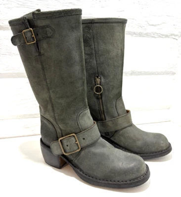Botas de Moto Fiorentini + Baker Eternity 2 Hebillas Gris Oscuro EU 37.5 | US 7-7.5 Foto 1 de 4