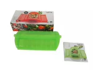 Lekue Steam Case for 1-2 People, Microwave and Oven Safe, Green New In Box - Picture 1 of 14
