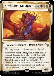x1 Niv-Mizzet, Guildpact MKM MTG 368 SHOWCASE RARE M/NM 1x - Picture 1 of 1