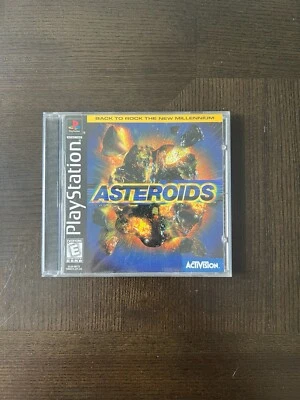 Asteroids ( Sony PlayStation 1, 1998 ) Complete w/ Manual - Tested Working - Image 1 of 2