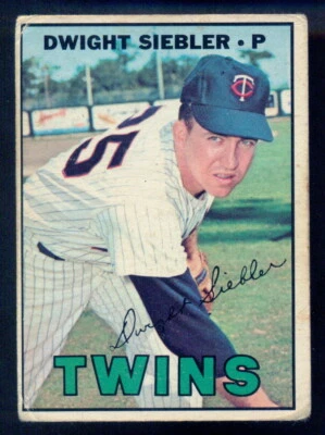 1967 OPC O PEE CHEE TOPPS BASEBALL #164 DWIGHT SIEBLER VGEX MINNESOTA TWINS Card - Image 1 of 2