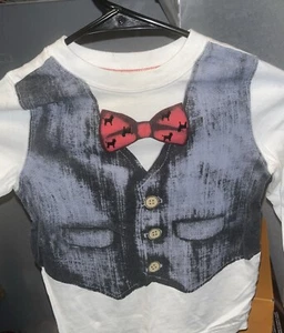 Old Navy langärmeliges Jungenhemd, Größe 4T weiß - Bild 1 von 1