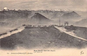 Suisse - RIGI-KULM (LU) Und die Alpen - Verlag Charnaux 742 - Picture 1 of 2