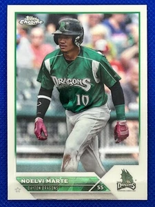 2023 Topps Pro Debut Topps Chrome Noelvi Marte PDC-78 Dayton Dragons 91A - Picture 1 of 1