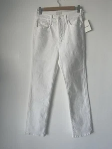 Pantalones de mezclilla elásticos ajustados cintura alta MOTHER The Rider nuevos con etiquetas talla 25 - Imagen 1 de 7