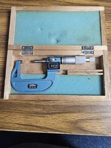 Fowler 52-223-010 Rolling Digital Spline Micrometer, 25-50mm Range 0.001mm - Picture 1 of 3